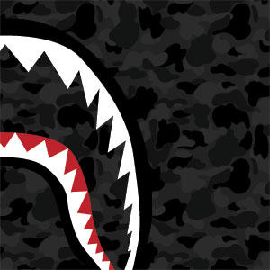 Shark Teeth Grey Street Camo Xbox 360 (Includes HDD) Skin